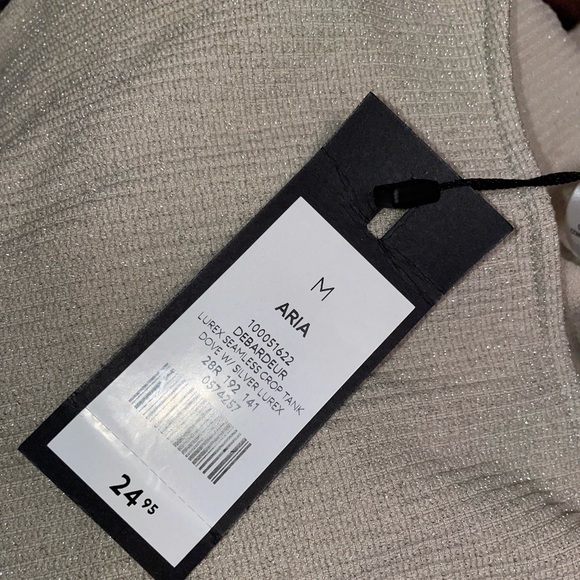 Shimmer crop top from Dynamite brand new - Picture 2 of 2